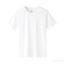 ライトドライTシャツ 120cm ホワイト(運動会 ユニフォーム 運動会 ダンス 衣装 組分け カラー 集団行動)