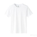 ライトドライTシャツ 130cm ホワイト(運動会 ユニフォーム 運動会 ダンス 衣装 組分け カラー 集団行動)