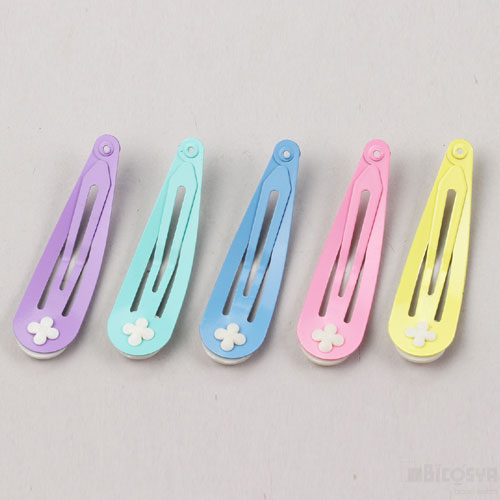 Rakuten - ペアピンパーツ5個（工作キット ホビー 髪留め オリジナルアクセサリー 自作 女の子）