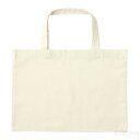 エコバッグ B4 横(学校用品 家庭科 染色 スタンプ 布絵付け 白 かんたん お絵かき)
