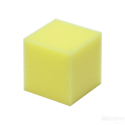 ウレタンフォーム スポンジ 60×60×60（紙工作・パーツ 工作材料 夏休み 冬休み 理科 自由研究セット 工作キット）