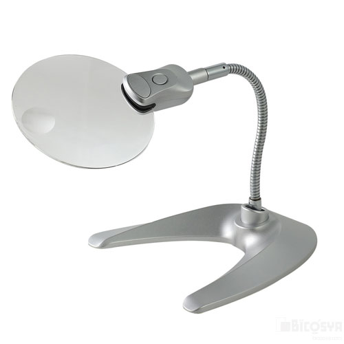 Rakuten - LEDスタンドルーペ（学校用品 学校生活 両手がフリー 拡大鏡）