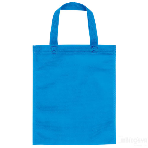 作品収納バッグ A4ベーシック 青(スケッチ用具・イーゼル 多目的バッグ 持ち帰り 学期末 画用紙 美術 図工 作品入れ トートバッグ 入学 卒園 終業式)