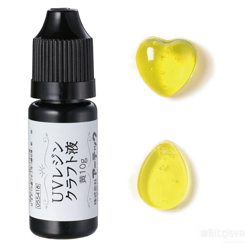 UVレジン 黄10g（夏休み 女の子向け 夏休み特集 工作キット 小学生 女の子 ガールズ クラフト かわいい オリジナル 手作り）