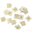 木製すうじパズル(イベント プレゼント クリスマス 子供会 プレゼント イベント 景品 知育玩具)
