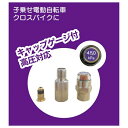 Panaracer パナレーサー エアチェックアダプター ACA-2-G-HP キャップゲージ付き 2個セット 高圧対応 空気圧 英式 米式 変換 アダプター ...