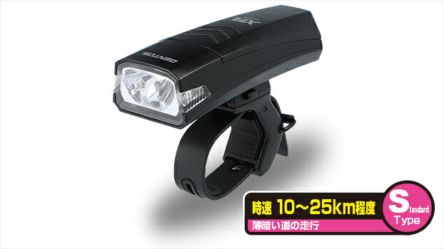 BLACK FRIDAY★当店ポイント5倍！ GENTOS ジェントス 1LEDバイクライト 自転車 ライト 防水 1671cd 単3電池2本 簡単 XB-450B(4)