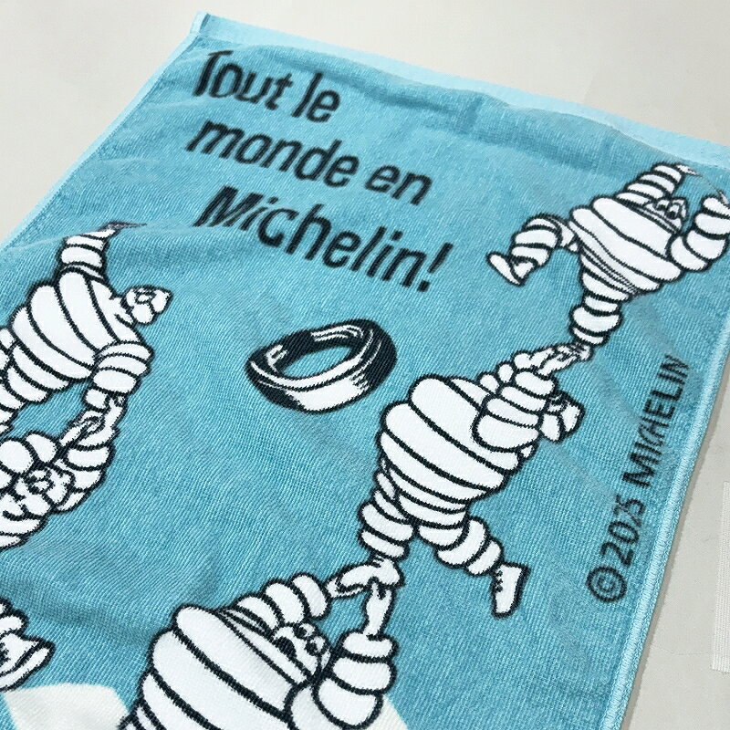 ミシュラン フェイスタオル おすすめ Face towel/Acrobat Bib 可愛い ビブ ビバンダム ミシュランマン かわいい キャラクター おしゃれ 楽しい ミシュランマン ミシュラングッツ 今治 フェスタオル 高品質 今治タオル アウトドア キャンプ 山登り 自転車 日常使いに贈り物に bicyclegift-10000793 バイシクルギフト サンプル画像2