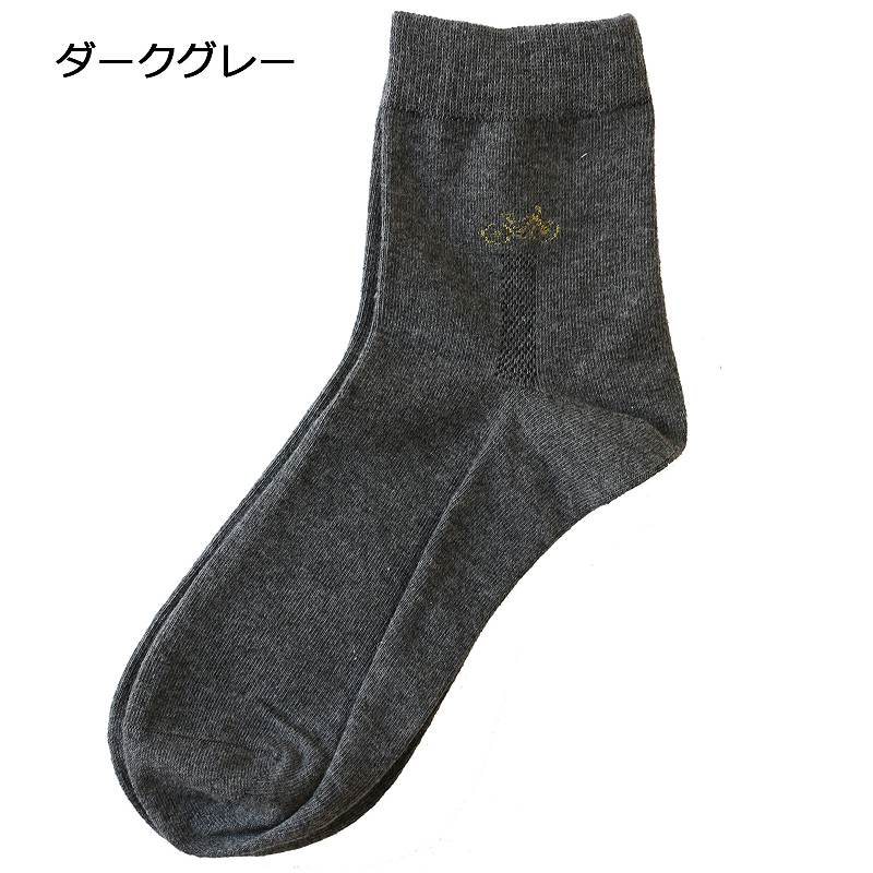 ソックス 黒 自転車柄 クルー丈 ソックス 靴...の紹介画像3