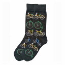 自転車柄 クルー丈 ソックス 靴下 Socks ソックス ユニセックス メンズ ＆ レディス ロング ハイソックス ロードバイク 可愛い おしゃれ バイシクル かわいい オシャレ 自転車モチーフ 雑貨 自…