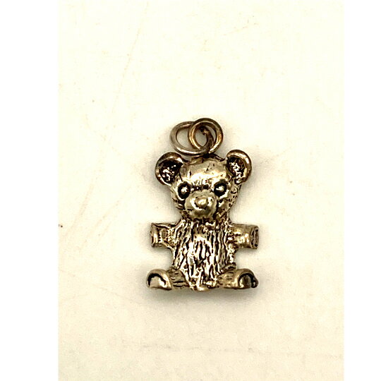 Rakuten - シルバーアクセサリー ペンダントトップ クマ