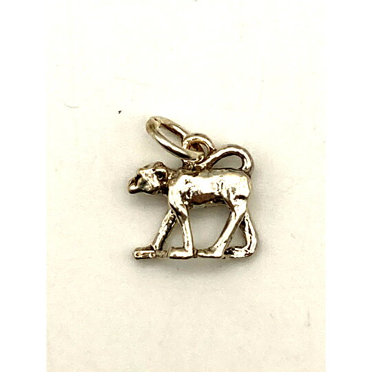 Rakuten - シルバーアクセサリー ペンダントトップ 猿