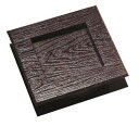 50組入 BIDOOR(ビドー) PP-104 量産ハメ込木目角 茶 サイズ中