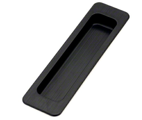 4個入 BIDOOR(ビドー) PP-83 カラー戸引手 黒　105mm(84.6×21)