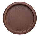 20個入 BIDOOR(ビドー) PW-283 モダンカシュー二寸丸 柿渋 大(60φ)