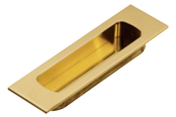 BEST(ベスト) No.367T 角引手手掛付 黄銅磨き　‐ (コード367T-120-2)