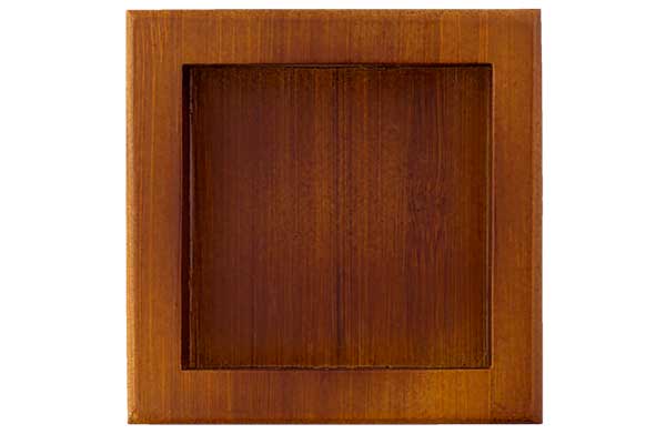 BIDOOR(ビドー) PW-924 染竹正角引手 チーク染　(50×50)