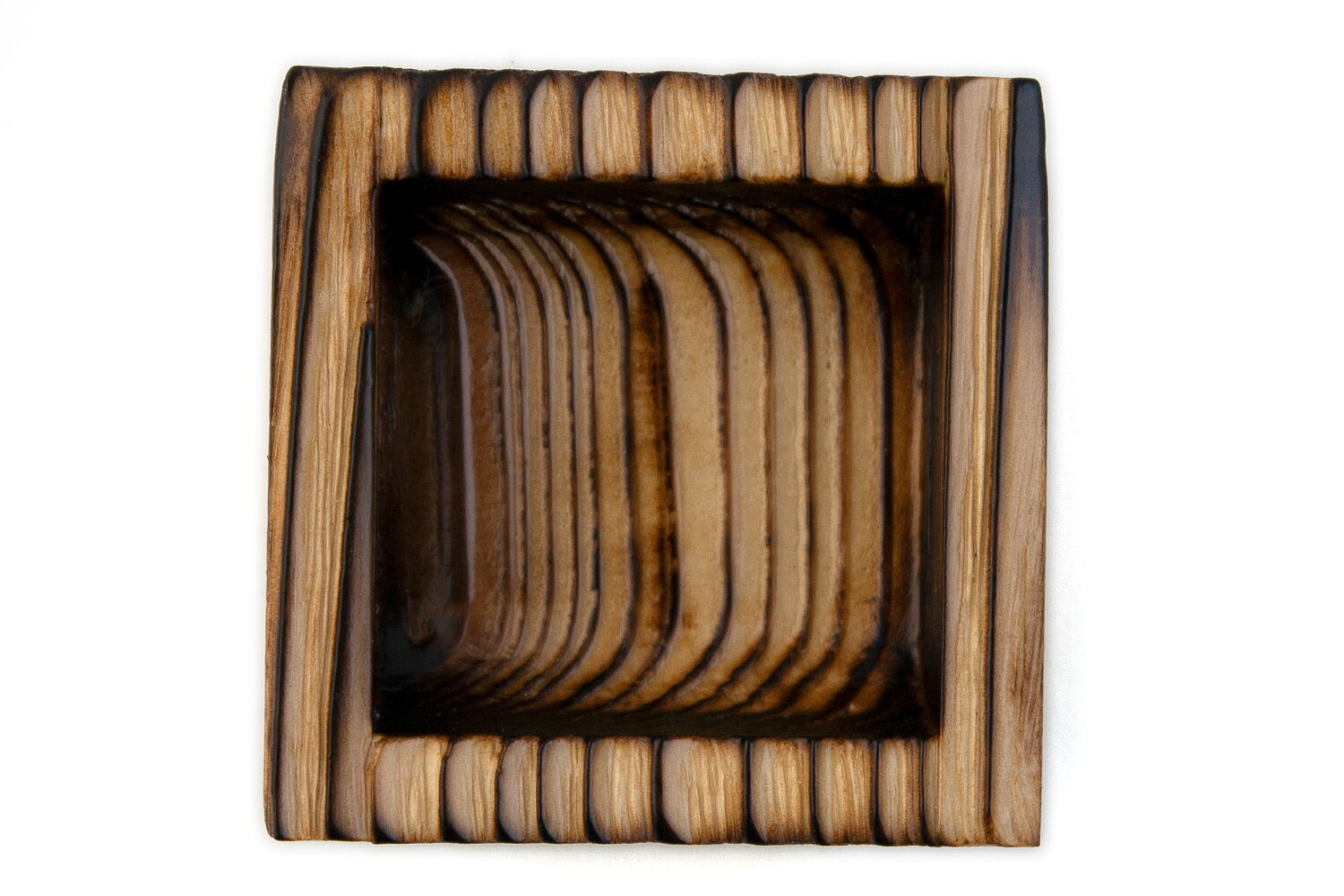 BIDOOR(ビドー) PW-5121 焼杉両チリ正角引手 生地 (50×50)