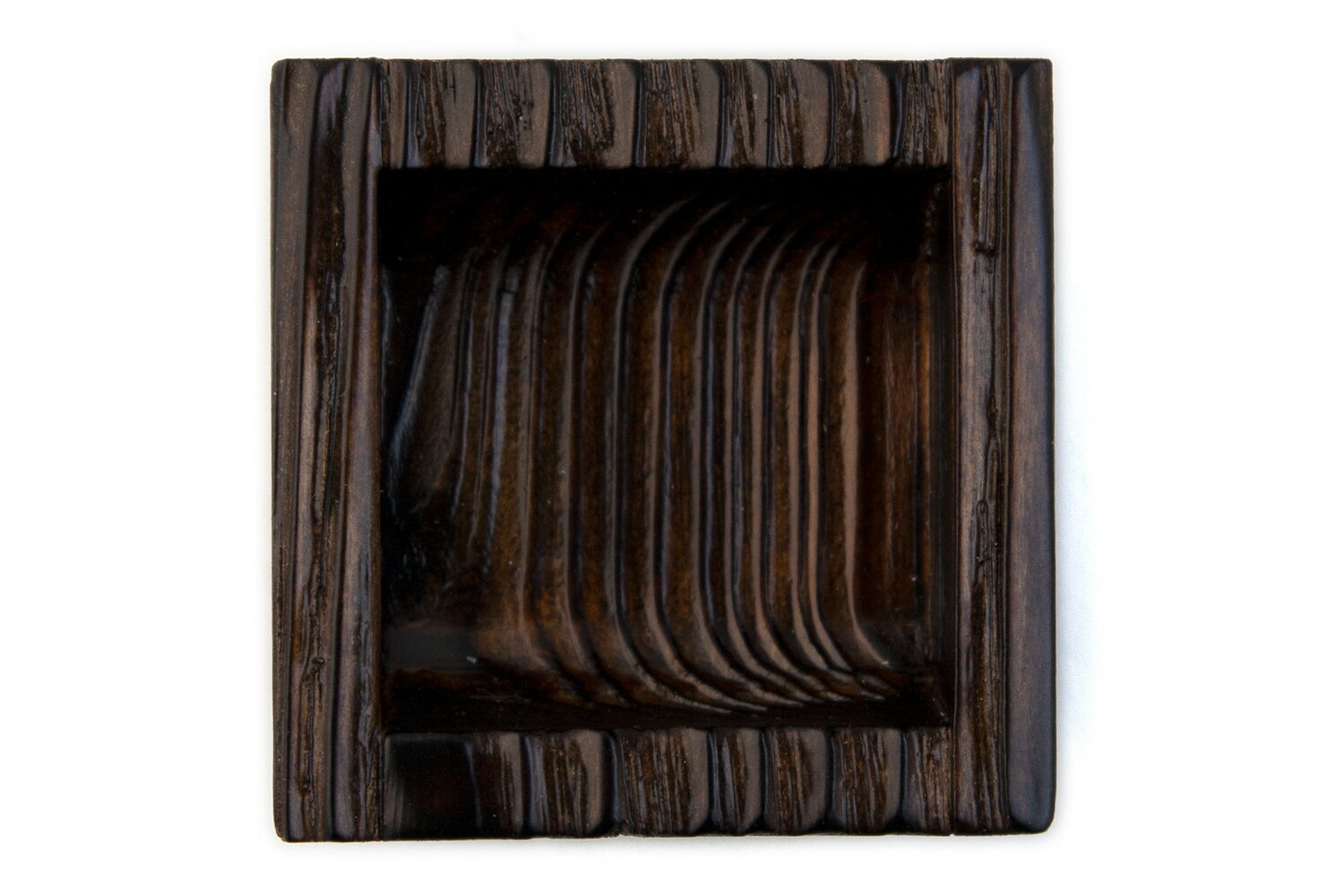 BIDOOR(ビドー) PW-5122 焼杉両チリ正角引手 茶染 (50×50)