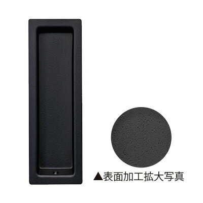 30個入 エイト TH-142 クロス角引手 SBK(Sブラック) 105mm(手掛け付き)