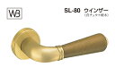 シロクマ レバー SL-80 ウインザー SG・Mオーク GC玄関錠付 (SL-80-R-GC-SG・Mオーク)