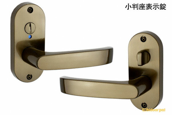 川口技研 GIKEN Jレバー No.24 ブラウン　小判座表示錠 (BS50) JL-24-4K-Br-50