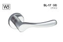 シロクマ レバー SL-17 S形 シルバー GC玄関錠付 (SL-17-R-GC-シルバー)