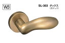 シロクマ レバー SL-303 ダックス 仙徳 GC玄関錠付 (SL-303-R-GC-仙徳)