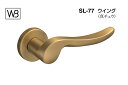 シロクマ レバー SL-77 ウイング 仙徳 GD表示錠付 (SL-77-R-GD-仙徳)