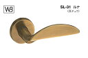 シロクマ レバー SL-31 ルナ 仙徳 GD表示錠付 (SL-31-R-GD-仙徳)