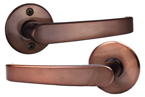 TAIKO(タイコー) ターボレバーハンドル No.2100 GB(銅古美) 空錠　バックセット60mm