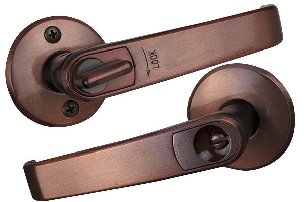 TAIKO(タイコー) ターボレバーハンドル No.2100 GB(銅古美) 間仕切錠　バックセット60mm