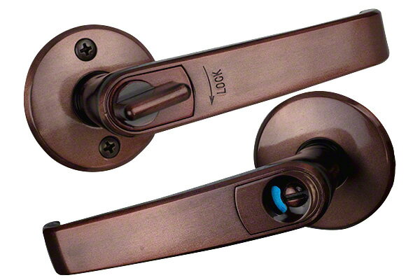 TAIKO(タイコー) ターボレバーハンドル No.2100 GB(銅古美) 表示錠　バックセット51mm