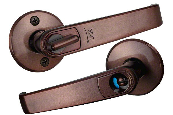 TAIKO(タイコー) ターボレバーハンドル No.2100 GB(銅古美) 表示錠　バックセット60mm