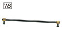 10本入 シロクマ HB-78 フレンチハンドル 黒ニッケル・純金 300mm(ピッチ300)