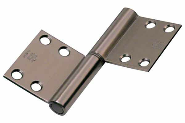 BEST(ベスト) No.195A ノイズレス旗蝶番(面付型) 古代ブロンズ (ネジ付)　‐ (コード195A-3)