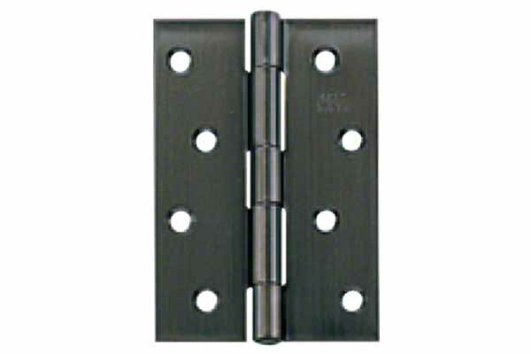 2枚入 BEST(ベスト) No.135 特厚蝶番 黒　102mm (コード135-102-8)