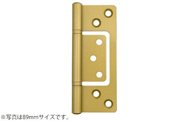 20枚入 ARCH(アーチ) FH-04 鉄製 厚口フラッシュ丁番(リング入) TG (木ネジ付)　100mm (FH04-100 TG)