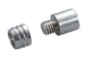 スリーナイン島野 ステンレス ダボ棚受 磨き 12mm 19号・12×9mm・女 (100個入) (c16340)