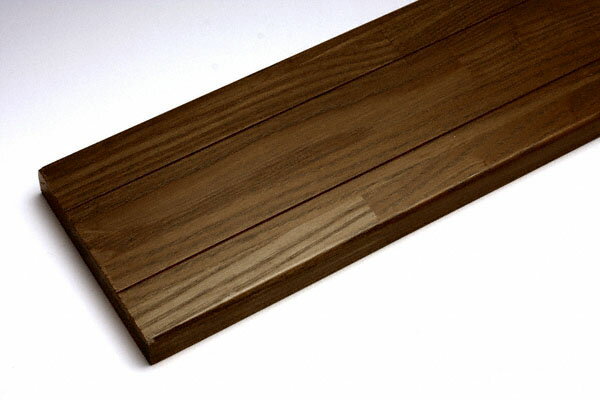 3本入 シロクマ BR-920-ミディアムオーク ブラケットベース 4000mm×110巾 【メーカー直送商品】