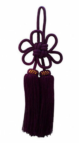 BIDOOR(ビドー) JR-11 菊結引手房 芯入 古代紫 (2本1組)　40号