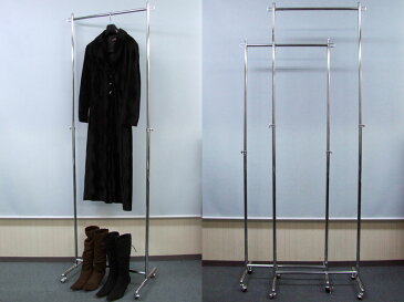 【ポイント5倍】 プロS600ハイハンガーラック 耐荷重100kg 幅60cm 高さ203cm ハンガーラック 組立不要 業務用 シンプル 国産 頑丈 背が高い 強い 最強 丈夫 パイプハンガー 洋服掛け 収納ラック 伸縮式 衣類収納 キャスター付き キッズ 子供部屋 おしゃれ スリム 送料無料