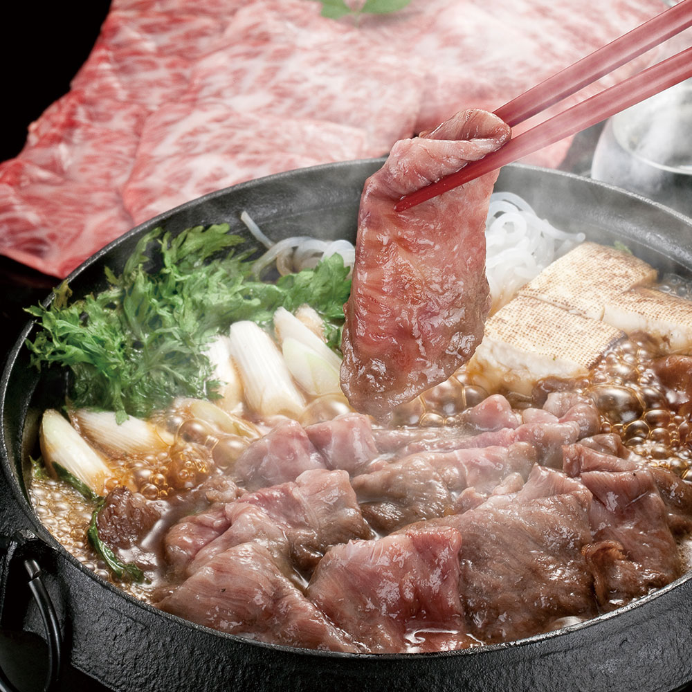 びえい和牛 すき焼き 180g お歳暮 北海道 牧場直送 美瑛 黒毛和牛 和牛 ファームズ千代田 誕生日プレゼント 2