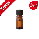 【生活の木】茶色遮光瓶・5ml （12本セット）【ハンドメイド｜手作り｜道具｜容器｜瓶｜ボトル｜ガラス】