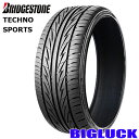 楽天ビックラック【タイヤ交換可能】225/40R18 92W XL BRIDGESTONE TECHNO SPORTS ブリヂストン テクノスポーツ 23年製 新品 サマータイヤ 4本セット