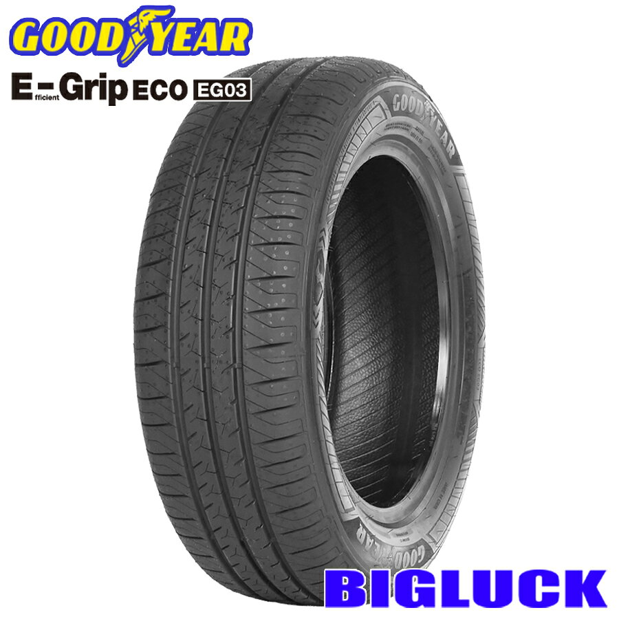 【タイヤ交換可能】195/65R15 91V GOODYEAR EFFICIENTGRIP ECO EG03 グッドイヤー エフィシェントグリップ 26年製 正規品 新品 サマータイヤ 2本セット