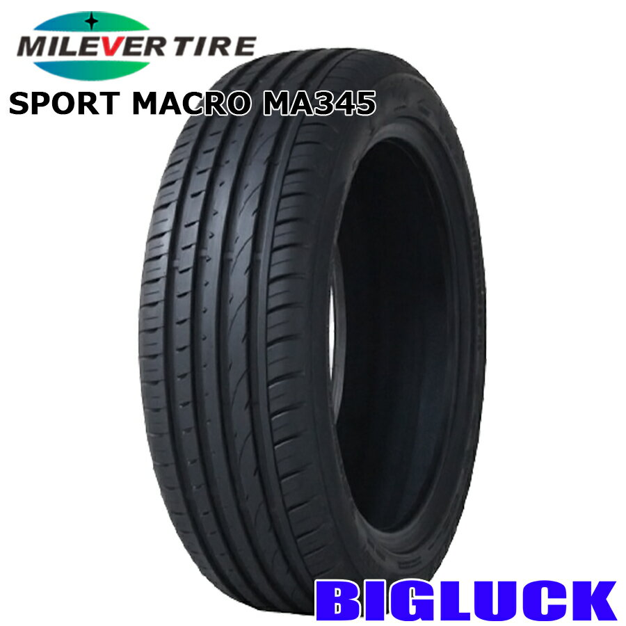 165/40R17 72V XL MILEVER SPORT MACRO MA345 24年製 新品 サマータイヤ 1本価格