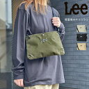 Lee バッグ メンズ クーポン配布中 Lee リー サコッシュ レディース メンズ サコッシュバッグ ショルダーバッグ ミニショルダー ミニバッグ ブランド 小さめ 斜めがけ 大人 かっこいい ロゴ 刺繍 撥水加工 男女兼用 旅行 アウトドア 黒 春 夏 秋 冬 RSL あす楽対応