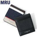 LiBERTO EDWIN リベルト エドウィン 財布 メンズ デニム 切替え 二つ折り財布 カードポケット×4 さいふ サイフ シンプル おしゃれ オシャレ ...