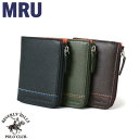 BEVERLY HILLS POLO CLUB ビバリーヒルズポロクラブ 財布 メンズ 牛革 本革 リアルレザー 小銭入れ L時ファスナー コンパクト ミニマル...